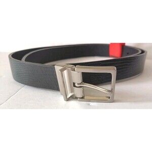 Calvin Klein Men's Belt Size 42 Reversible Genuine Leather Black Dress Work Belt